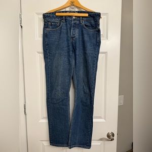 Buck Mason Slim Stretch 33x32 Jeans
